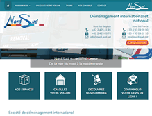 Tablet Screenshot of nord-sud.net
